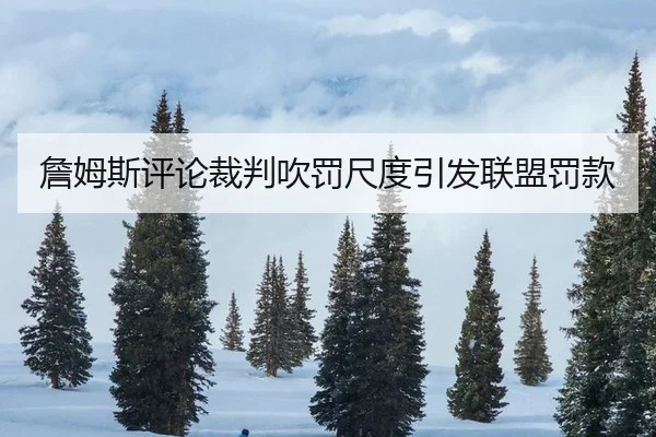 詹姆斯评论裁判吹罚尺度引发联盟罚款